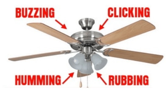 Ceiling Fan Noise - Causes and Remedies