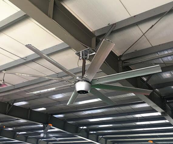 using high speed ceiling fans