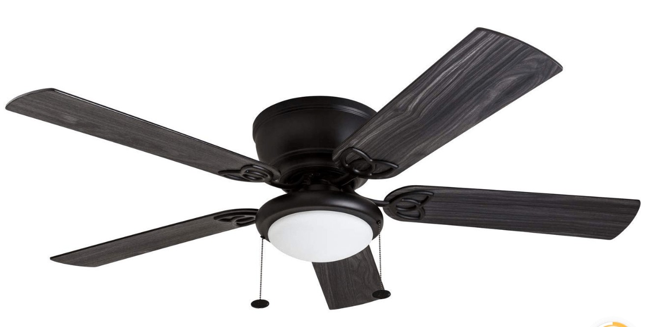best hugger ceiling fan with remote control