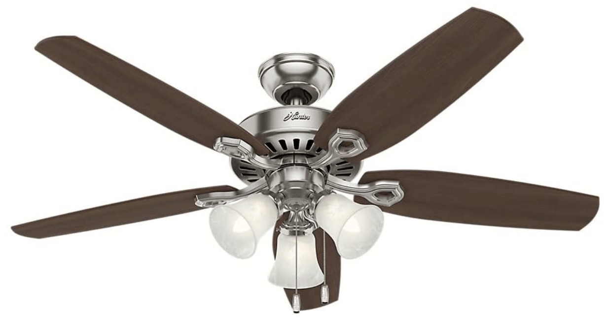 52 ceiling fan with light and remote