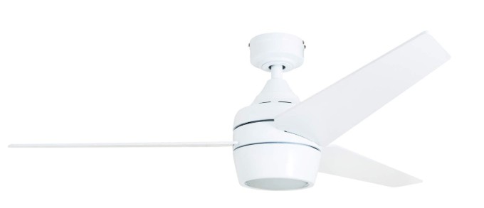 best white ceiling fan with light and remote