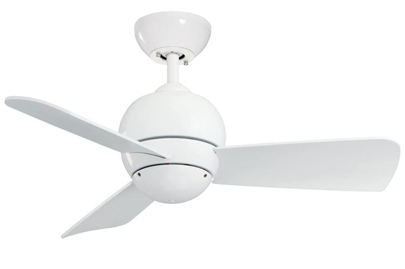 best low profile white ceiling fan
