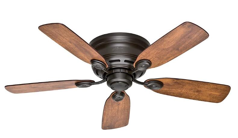 very low profile ceiling fan