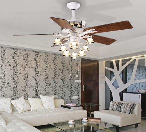 modern living room fan