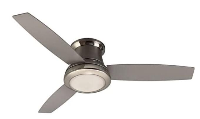 best low profile ceiling fan with light