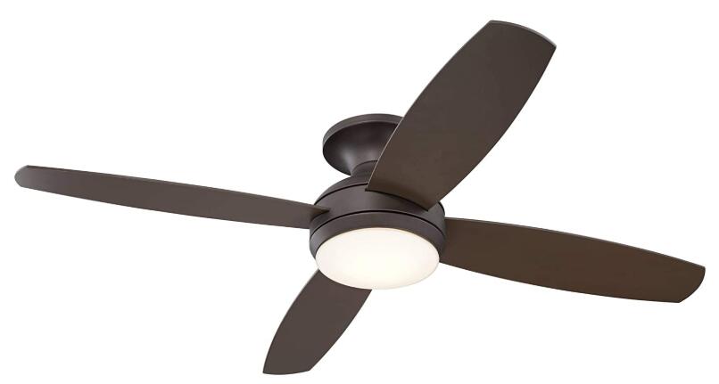 best low profile outdoor ceiling fans with lights