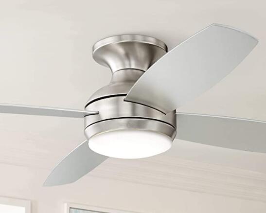 compact flush mount ceiling fan