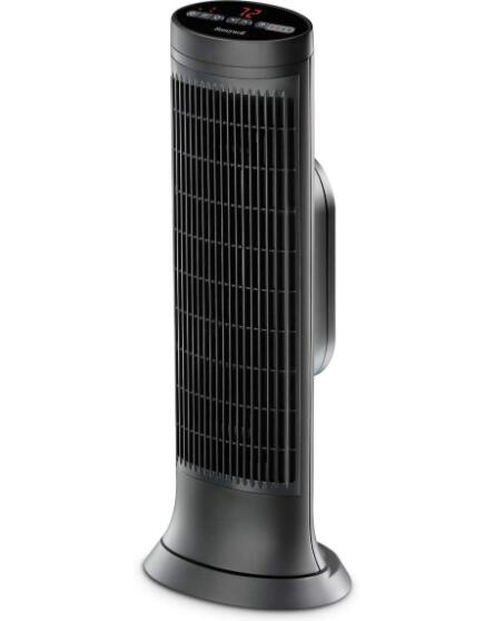 compact Honeywell tower fan