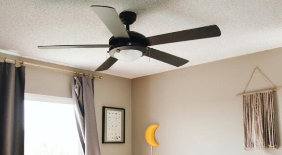 install low profile ceiling fan