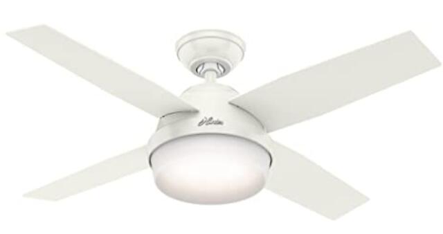white ceiling fans with light