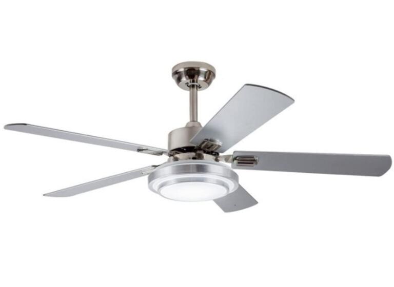 Andersonlight LED Indoor Stainless Steel Ceiling Fan